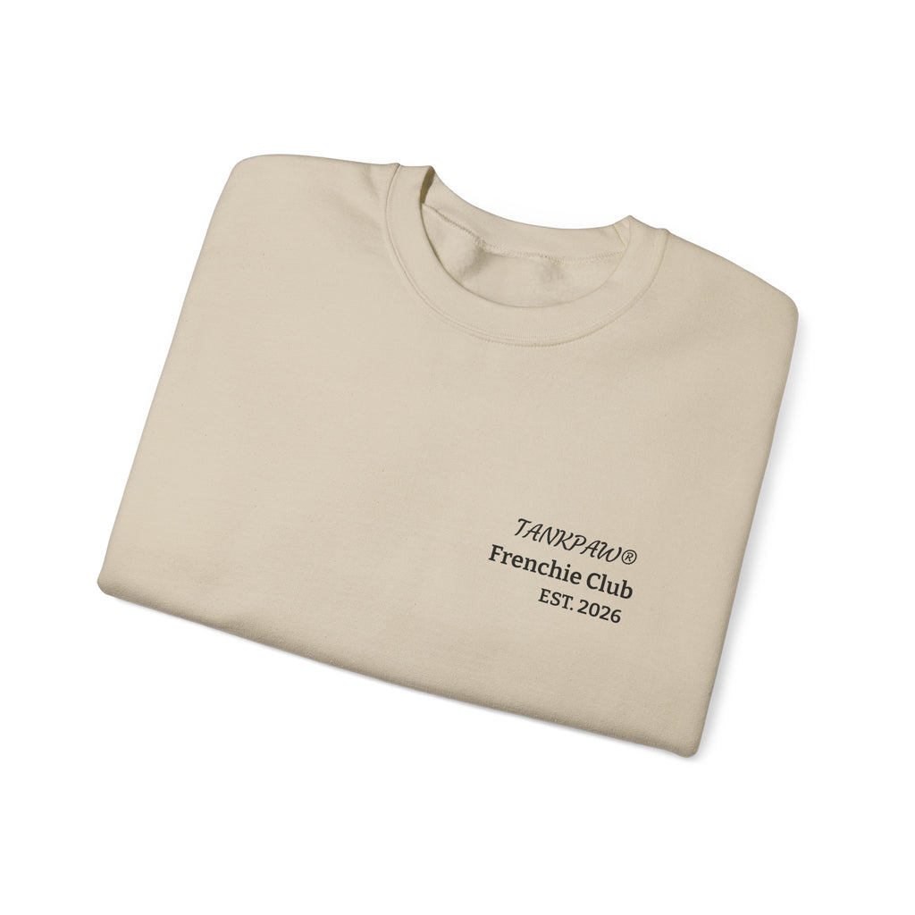TankPaw® Frenchie Strong Club Premium Sweatshirt – Vintage French Bulldog Crewneck