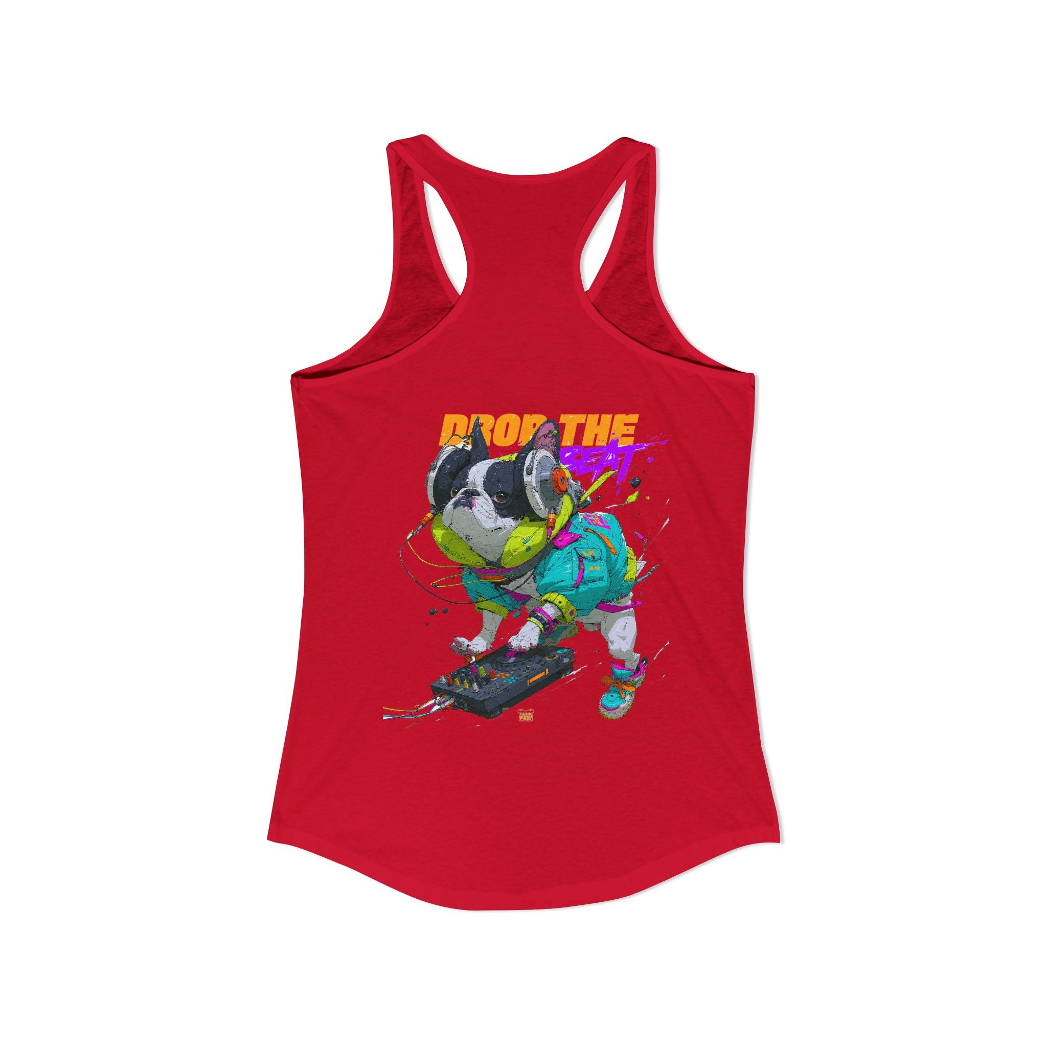 Women's French Bulldog Tank Top – Cute Frenchie Sleeveless Shirt for Dog Lovers