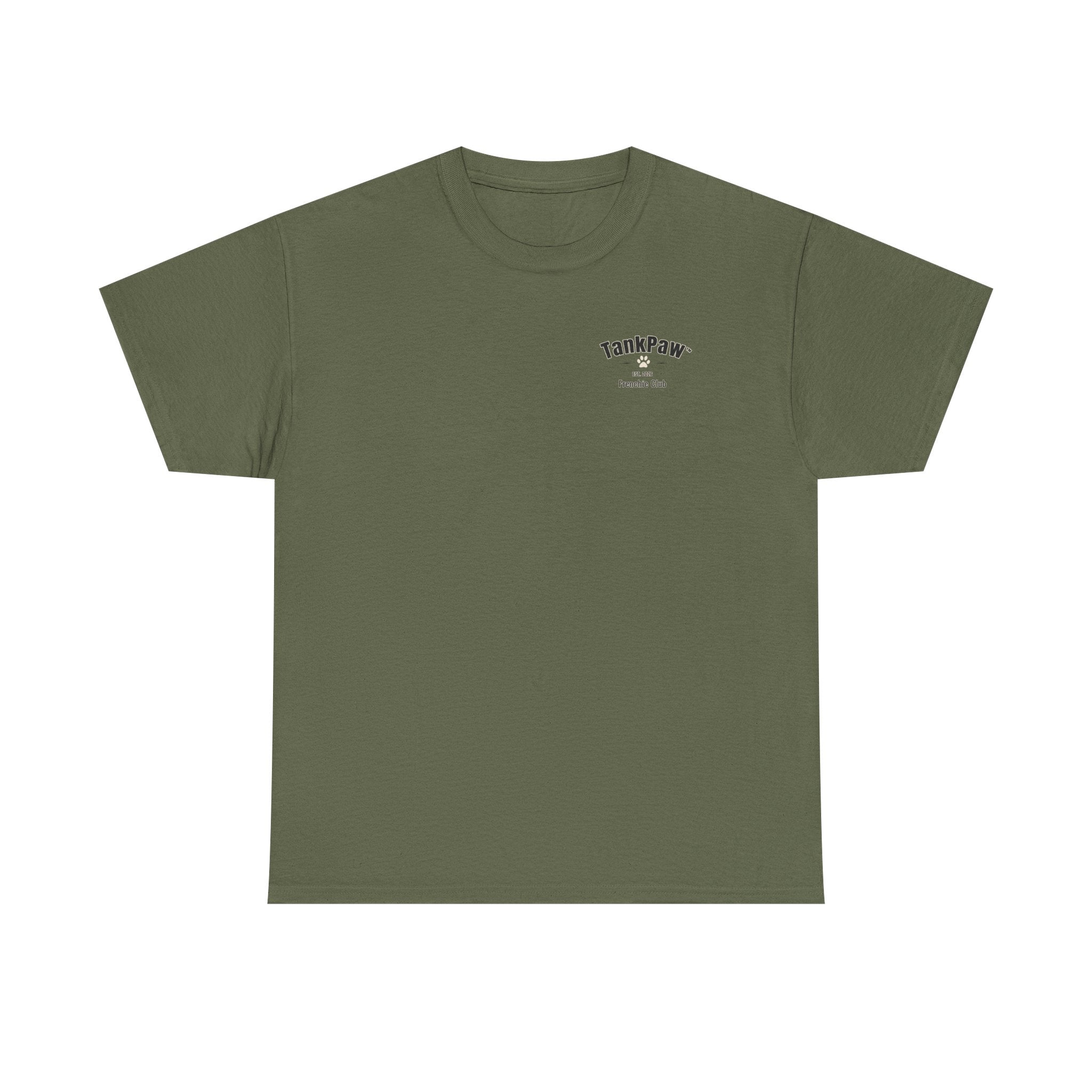 Frenchie Strong Club Vintage Gym T-Shirt | TankPaw™