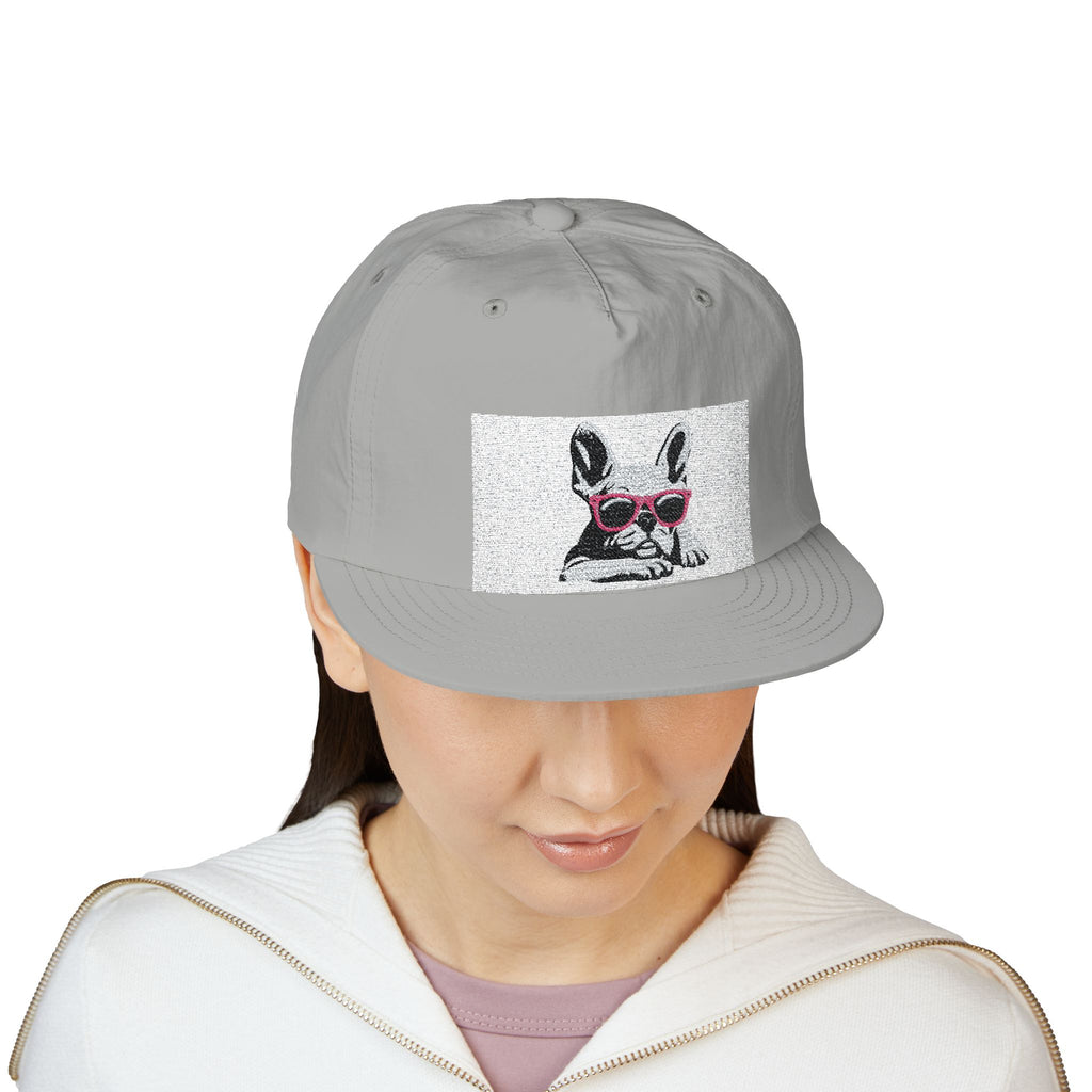 Surf Cap —French Bulldog Mom Hat – Embroidered Baseball Cap for Frenchie Lovers
