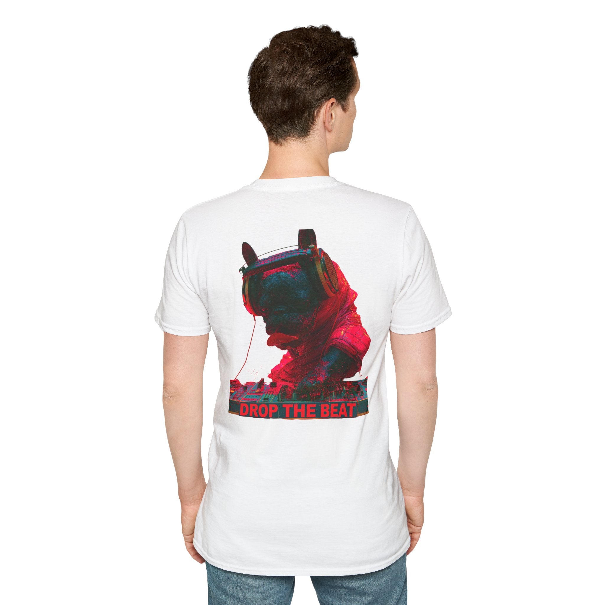 Frenchie Beats T-Shirt – DJ French Bulldog Music Festival Graphic Tee