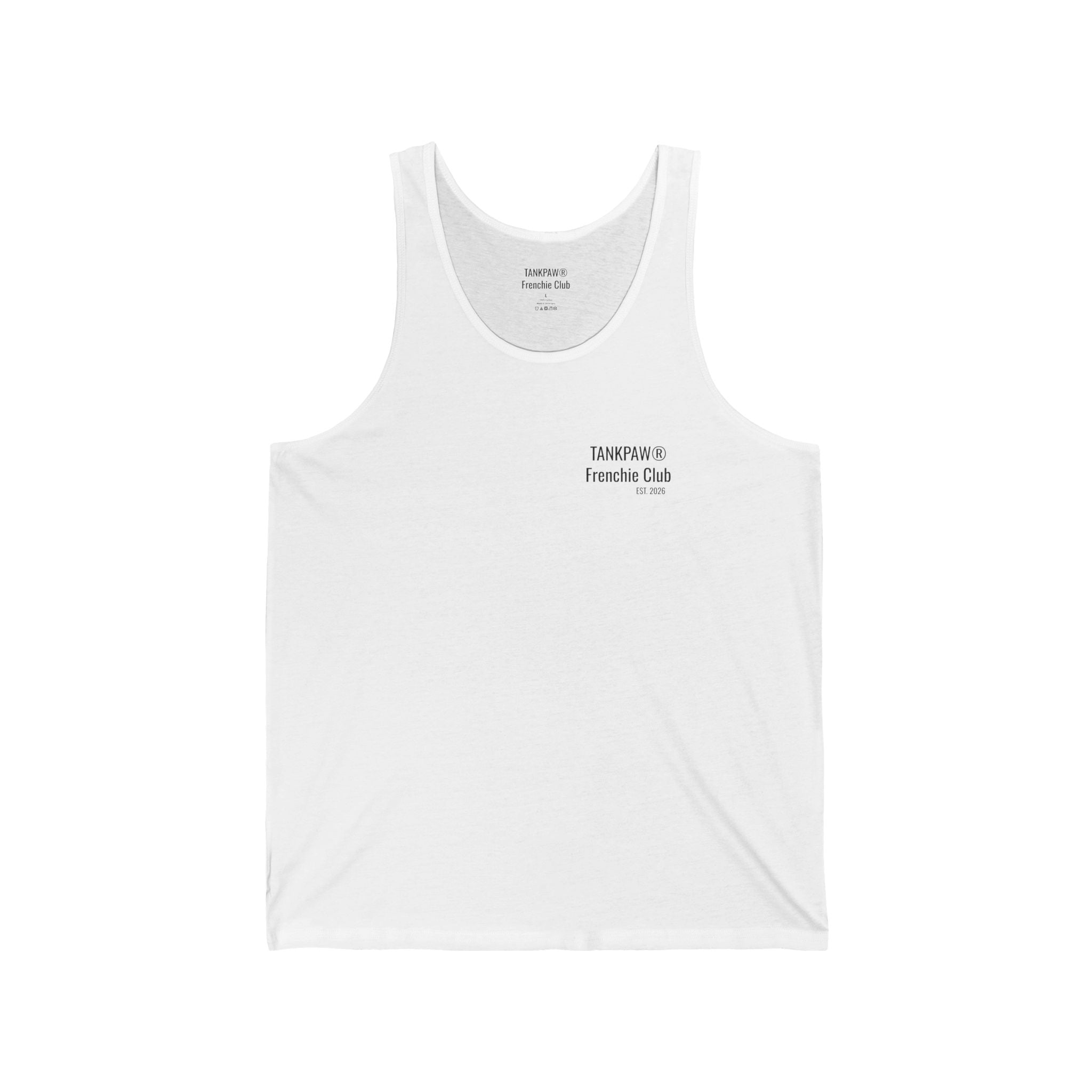 TankPaw® Frenchie Strong Club Premium Tank Top – Vintage French Bulldog Gym Tank