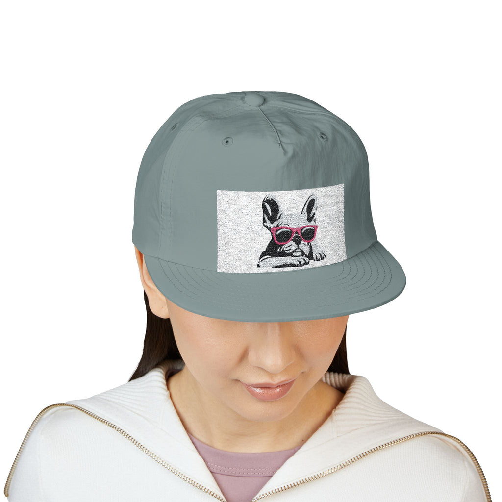 Surf Cap —French Bulldog Mom Hat – Embroidered Baseball Cap for Frenchie Lovers