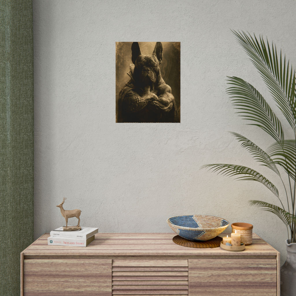 TankPaw® French Bulldog Wall Art Poster – Premium Vintage Frenchie Decor