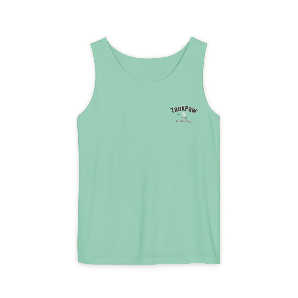 DJ French Bulldog Tank Top – EDM Festival Sleeveless Shirt for Frenchie Lovers