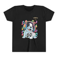DJ Bulldog Kids Tee — Colorful Headphones Music T-Shirt for Boys & Girls