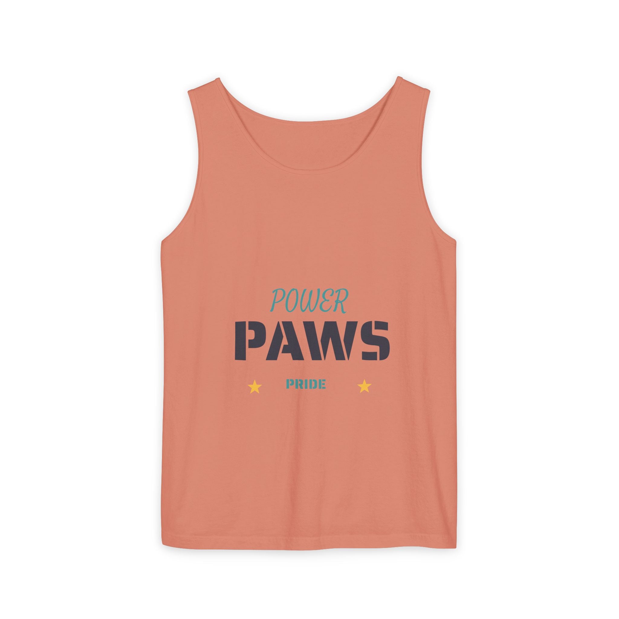 Power Paws Tank Top — "Frenchie Strong" Graphic Dog Fitness Tank