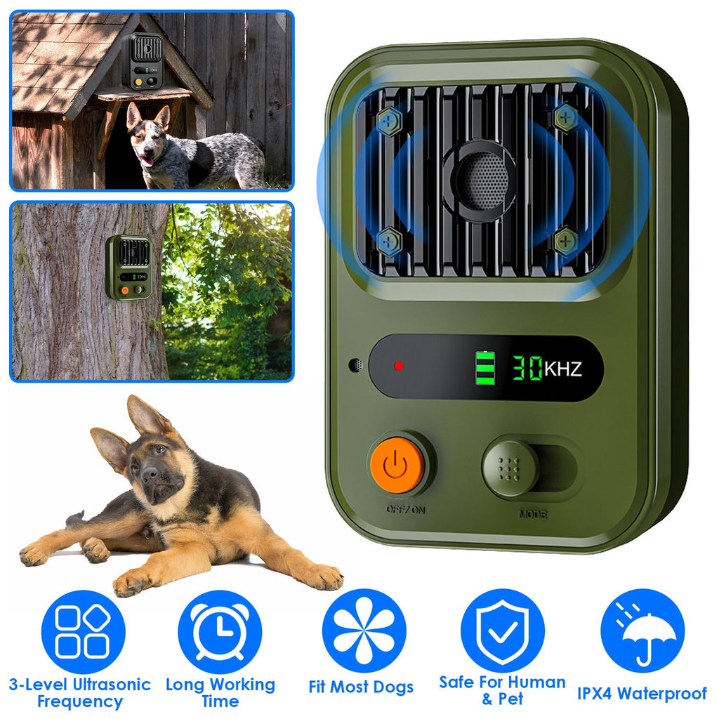 Anti Bark Device for Dogs | Safe Bark Control Training Tool for Indoor & Outdoor Use
