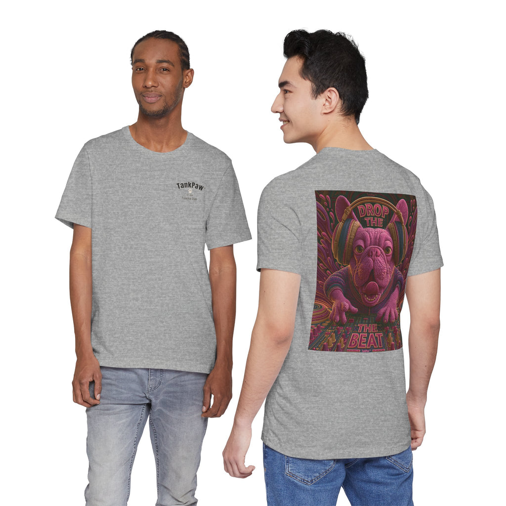 Electric French Bulldog T-Shirt – Neon DJ Dog Shirt for Music Lovers