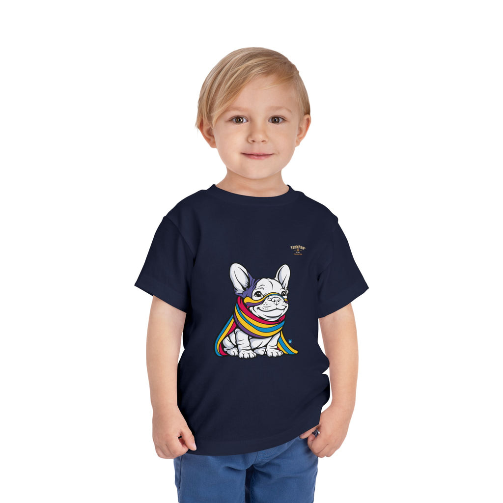 Toddler French Bulldog T-Shirt – Cute Frenchie Graphic Tee for Little Dog Lovers