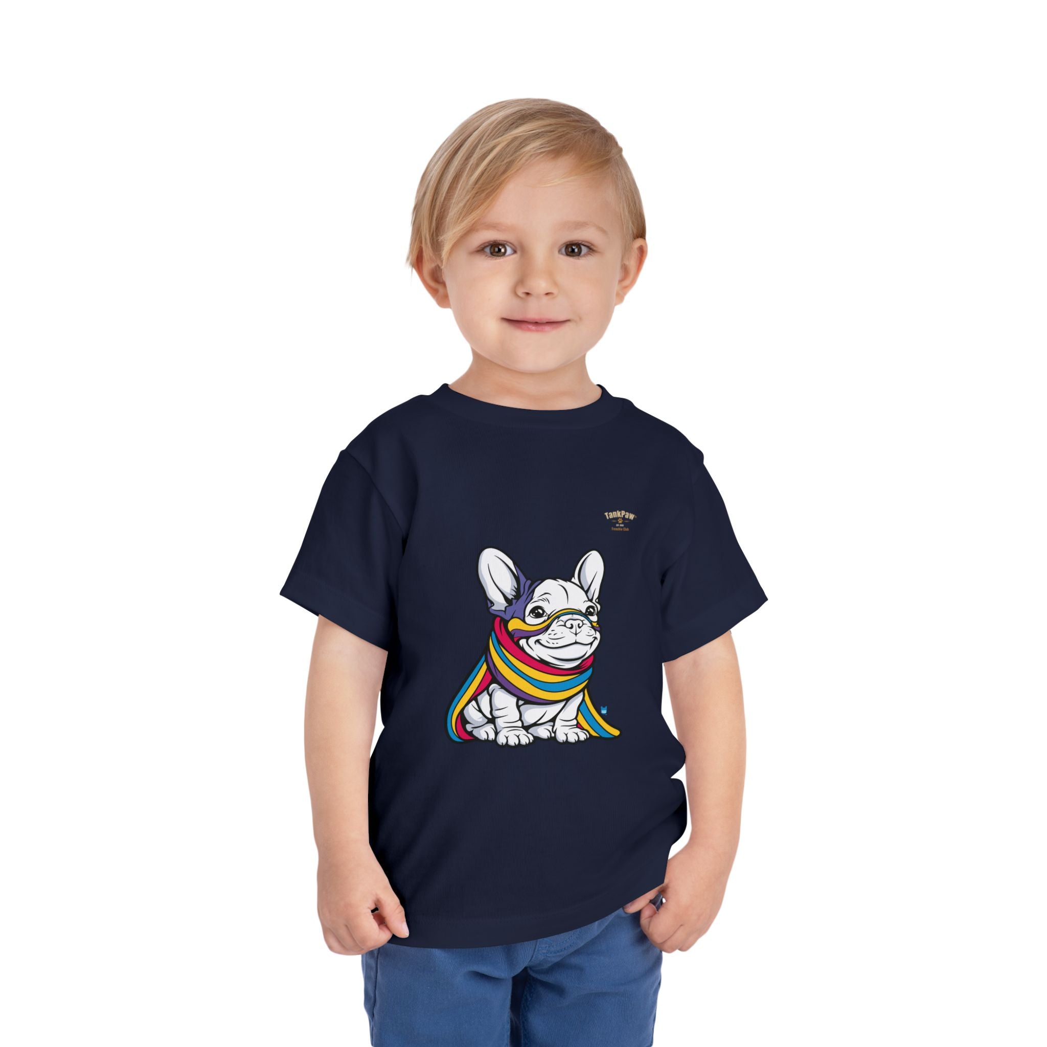 Toddler French Bulldog T-Shirt – Cute Frenchie Graphic Tee for Little Dog Lovers