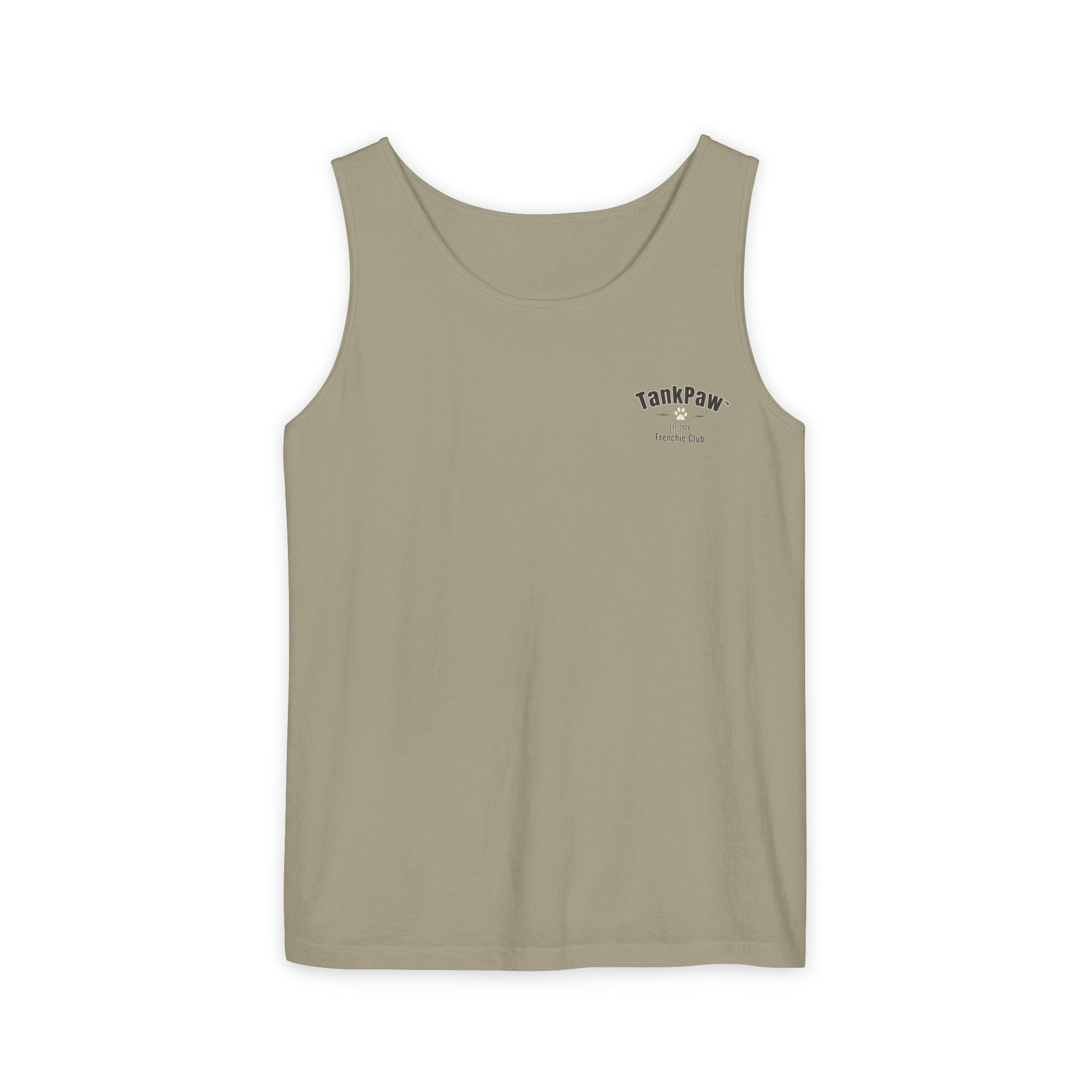Music Festival Tank Top – "Drop the Beat" Frenchie DJ Graphic Tank