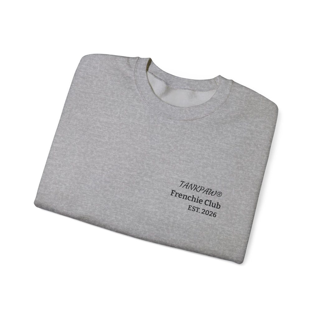 TankPaw® Frenchie Strong Club Premium Sweatshirt – Vintage French Bulldog Crewneck