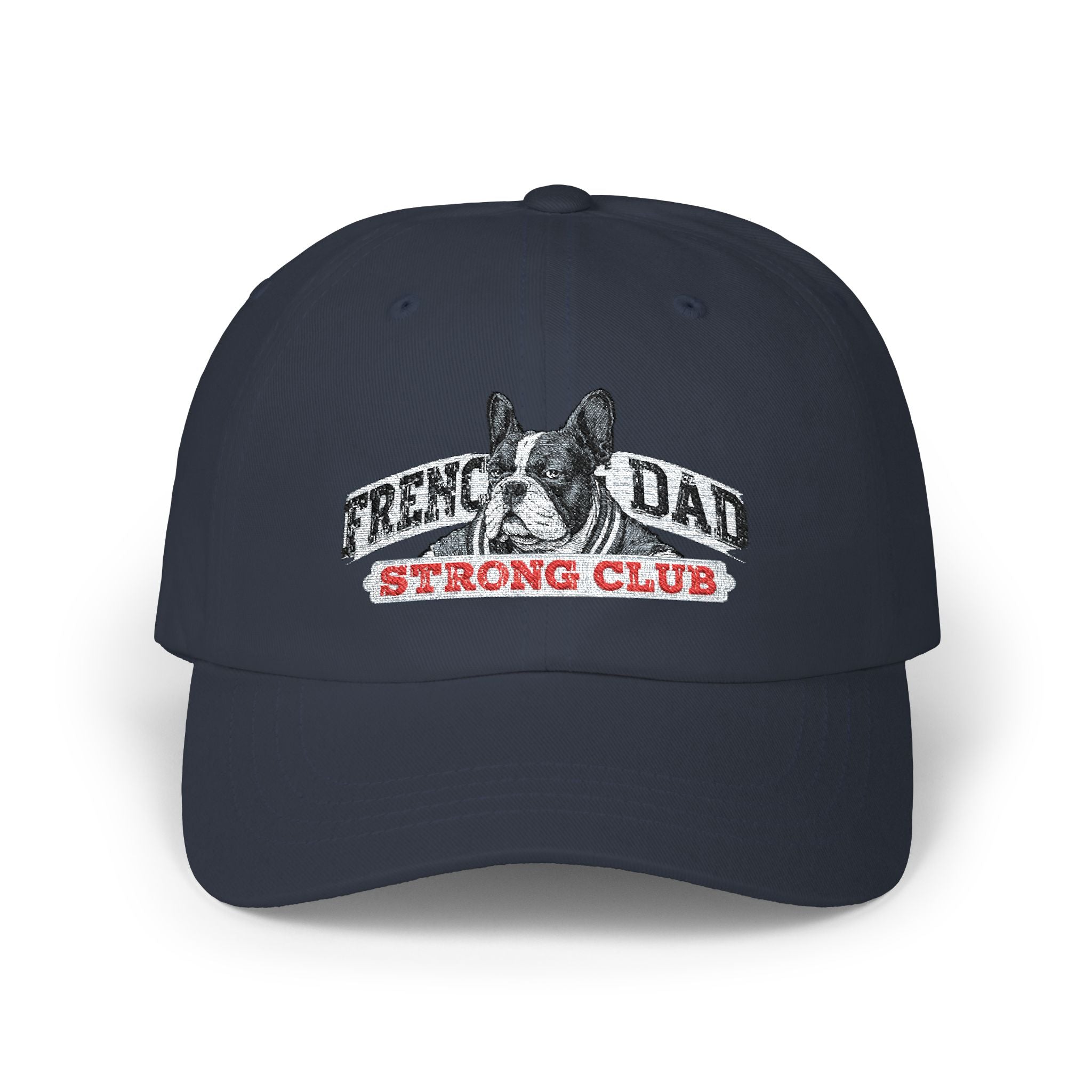 Dad Cap — TankPaw® Frenchie Dad Embroidered Baseball Cap – Premium French Bulldog Dad Hat for Dog Lovers