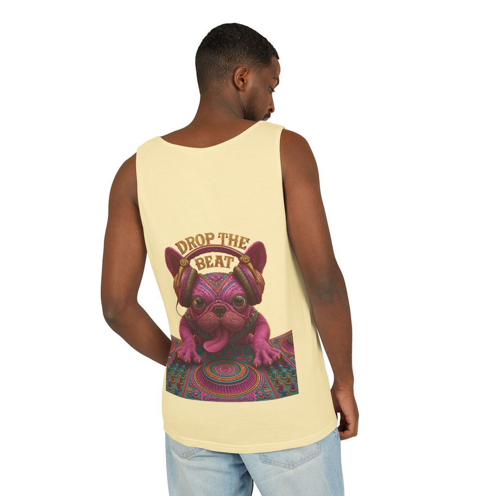 French Bulldog DJ Tank Top – EDM Music Festival Shirt for Dog Lovers | TankPaw™