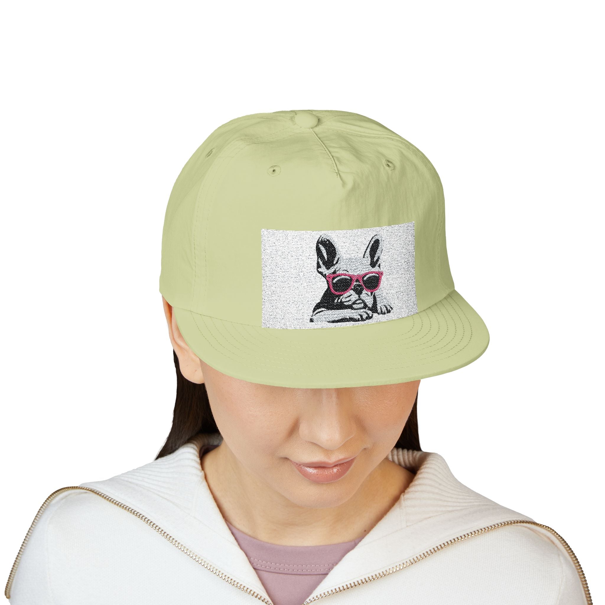 Surf Cap —French Bulldog Mom Hat – Embroidered Baseball Cap for Frenchie Lovers