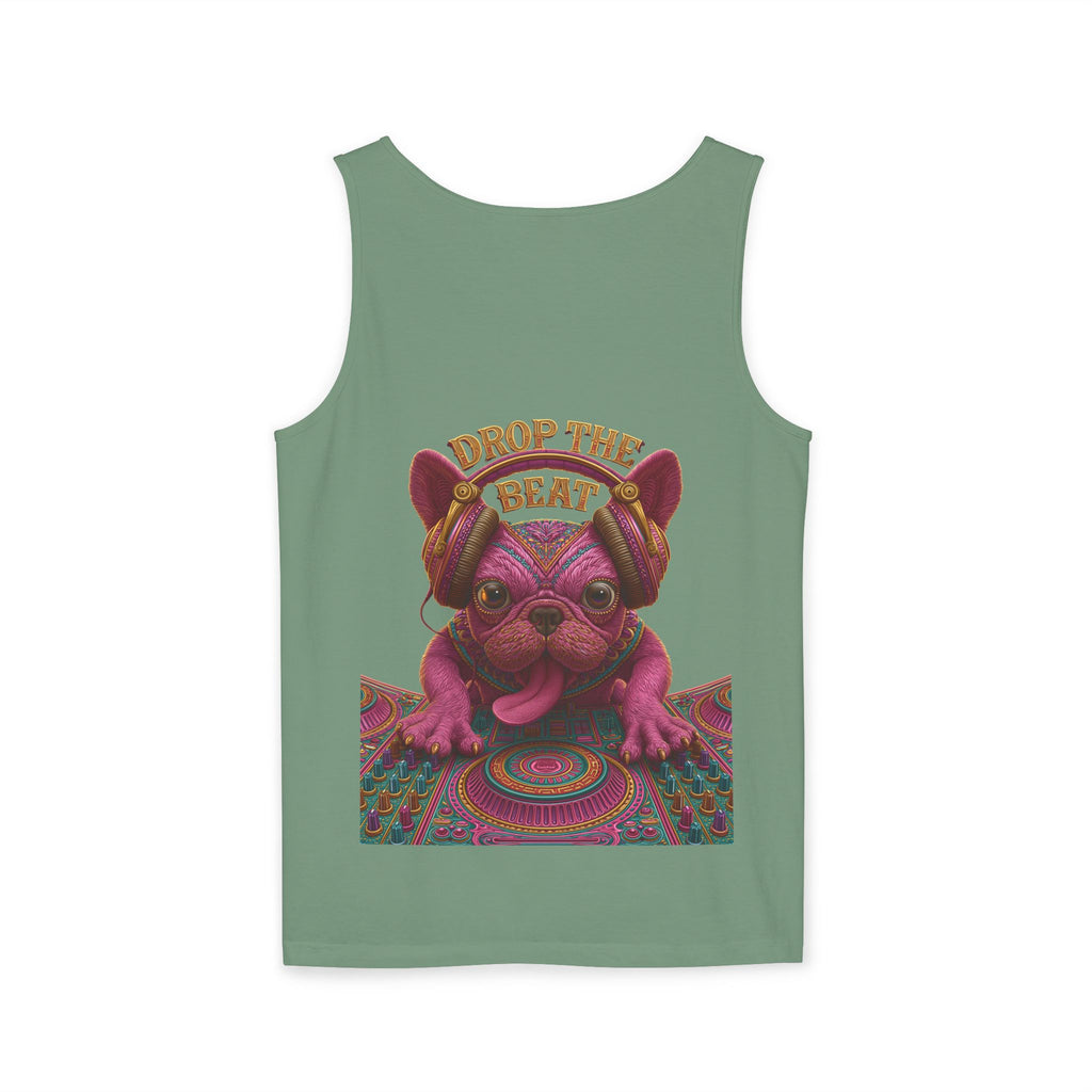 French Bulldog DJ Tank Top – EDM Music Festival Shirt for Dog Lovers | TankPaw™
