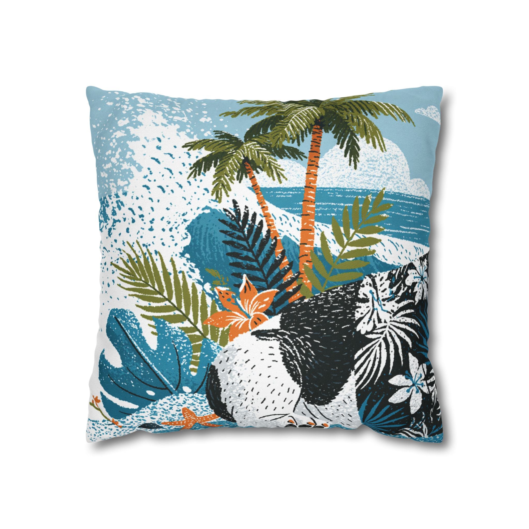 French Bulldog Throw Pillow – Cute Frenchie Decorative Cushion for Dog Lovers