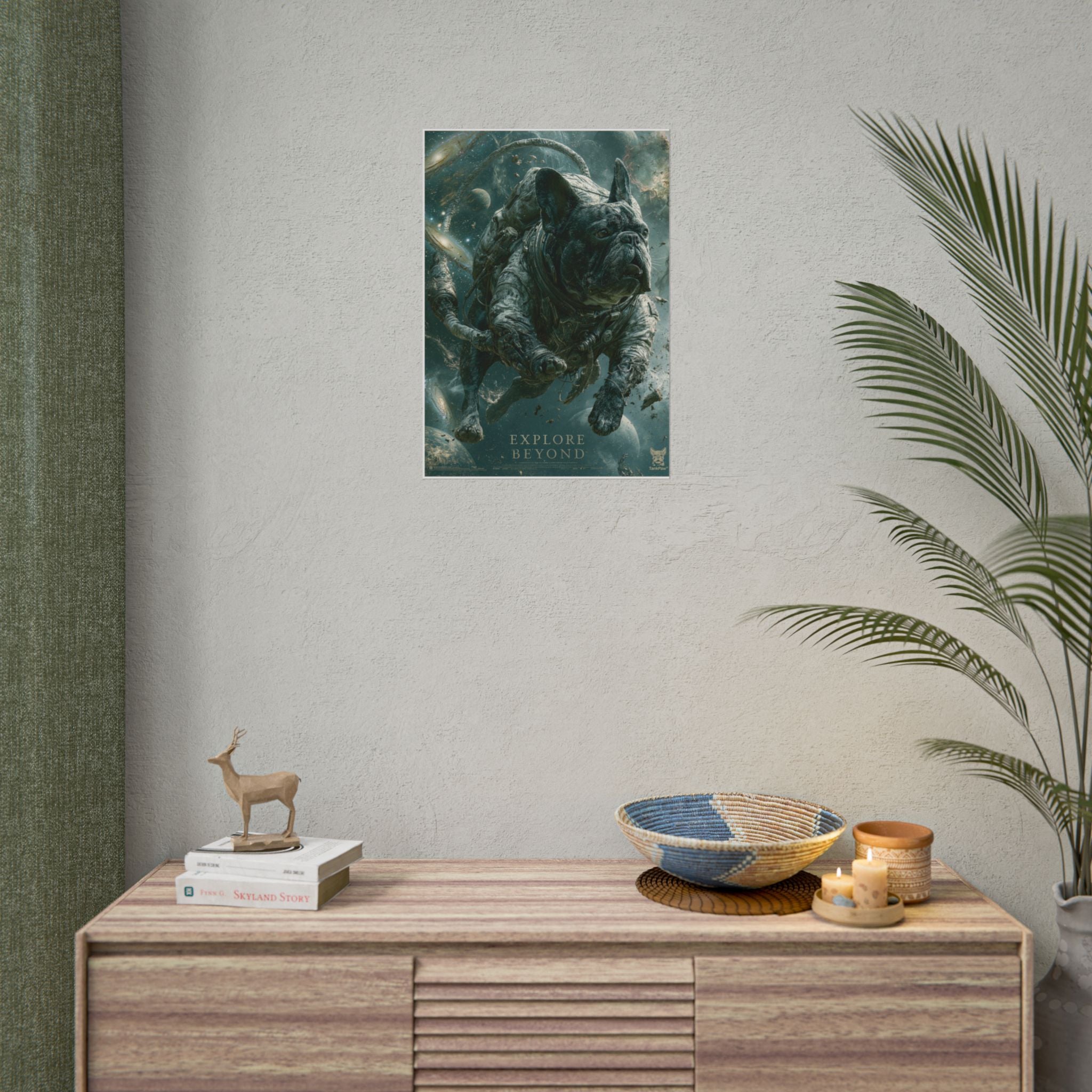 TankPaw® French Bulldog Wall Art Poster – Premium Vintage Frenchie Decor