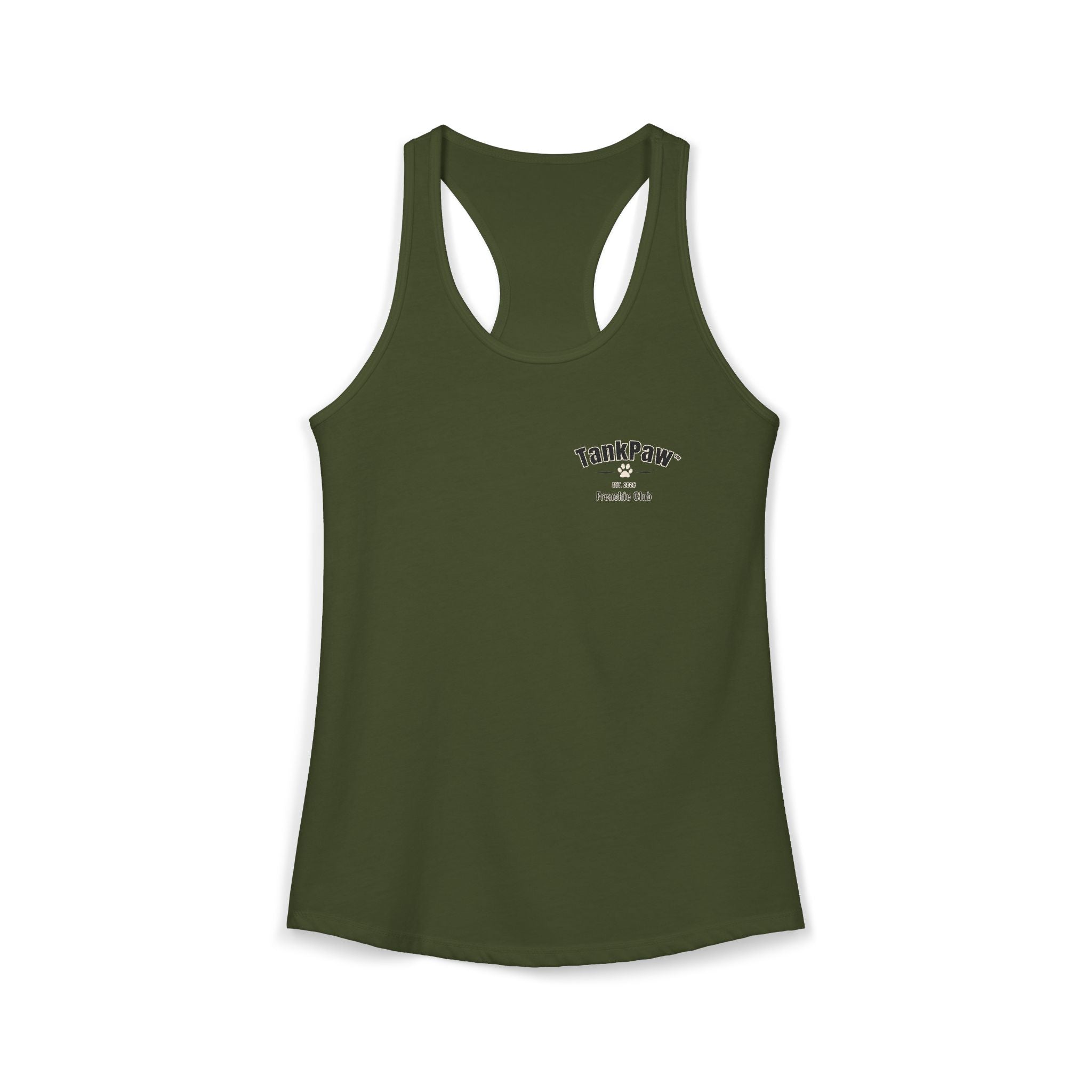 Women's French Bulldog Tank Top – Cute Frenchie Sleeveless Shirt for Dog Lovers