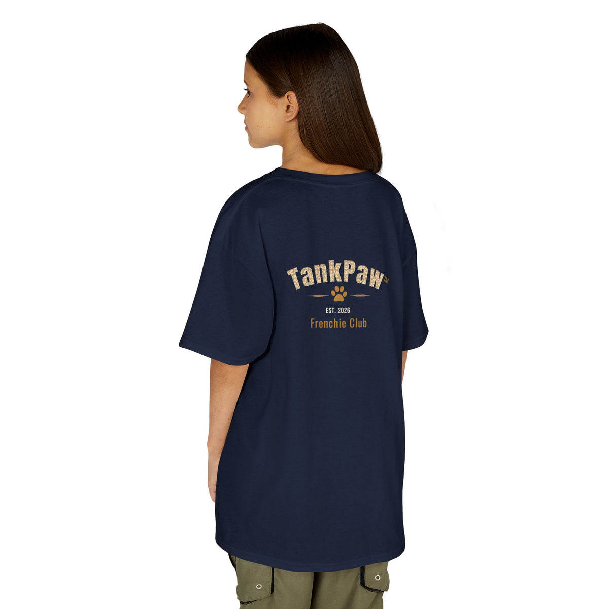 Cute French Bulldog Kids T-Shirt | TankPaw™ Kids Collection