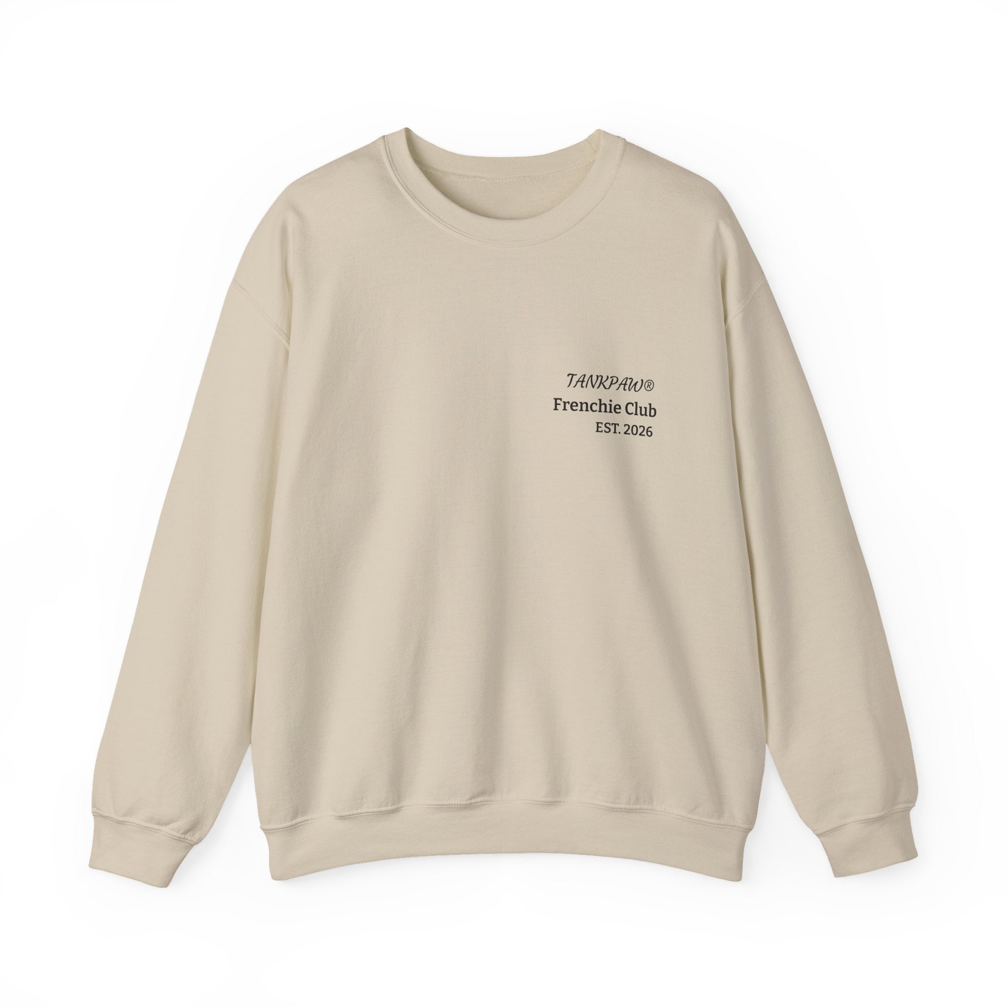 TankPaw® Frenchie Strong Club Premium Sweatshirt – Vintage French Bulldog Crewneck
