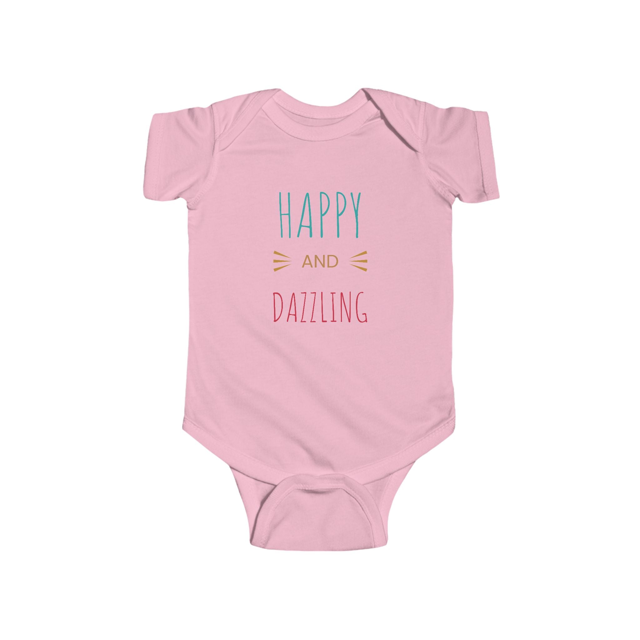 Infant Bodysuit – "Happy and Daring" Cute French Bulldog Baby Onesie
