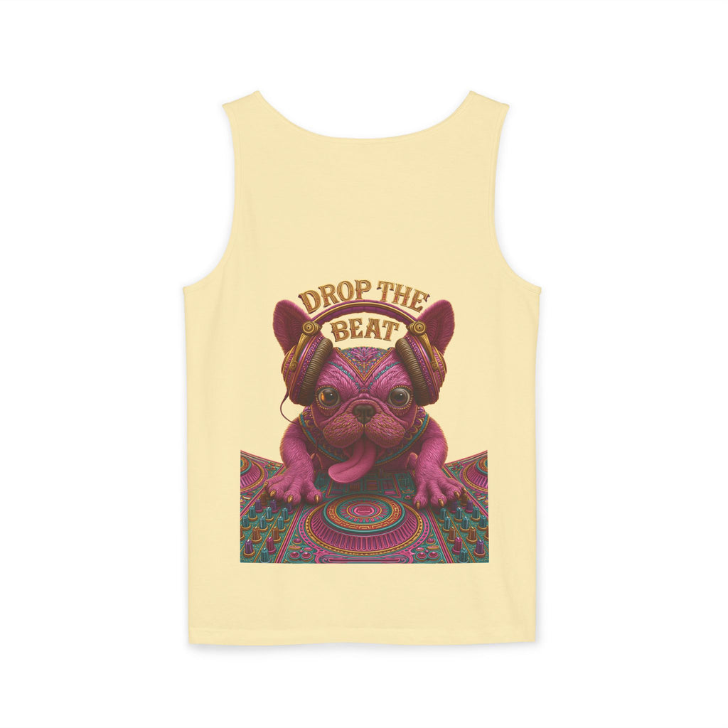 French Bulldog DJ Tank Top – EDM Music Festival Shirt for Dog Lovers | TankPaw™