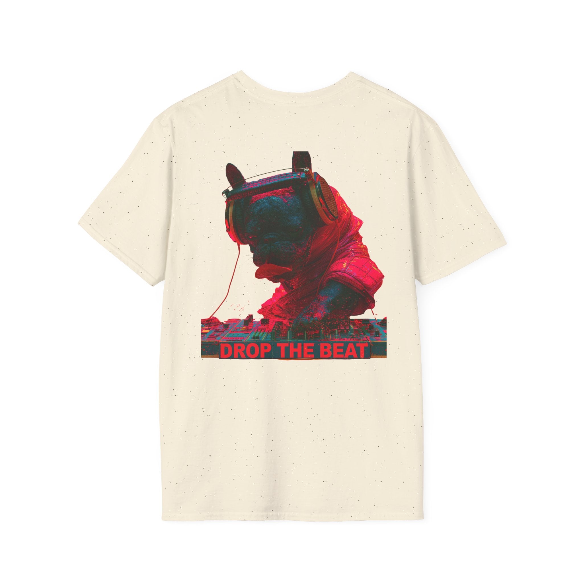Frenchie Beats T-Shirt – DJ French Bulldog Music Festival Graphic Tee