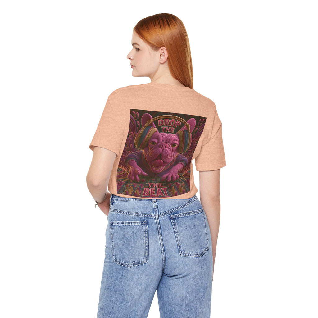 Electric French Bulldog T-Shirt – Neon DJ Dog Shirt for Music Lovers