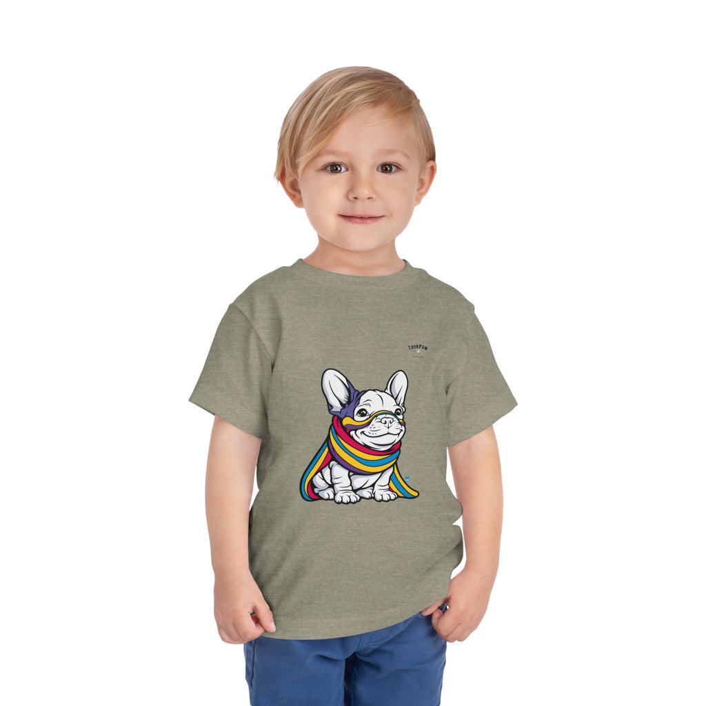 Toddler French Bulldog T-Shirt – Cute Frenchie Graphic Tee for Little Dog Lovers
