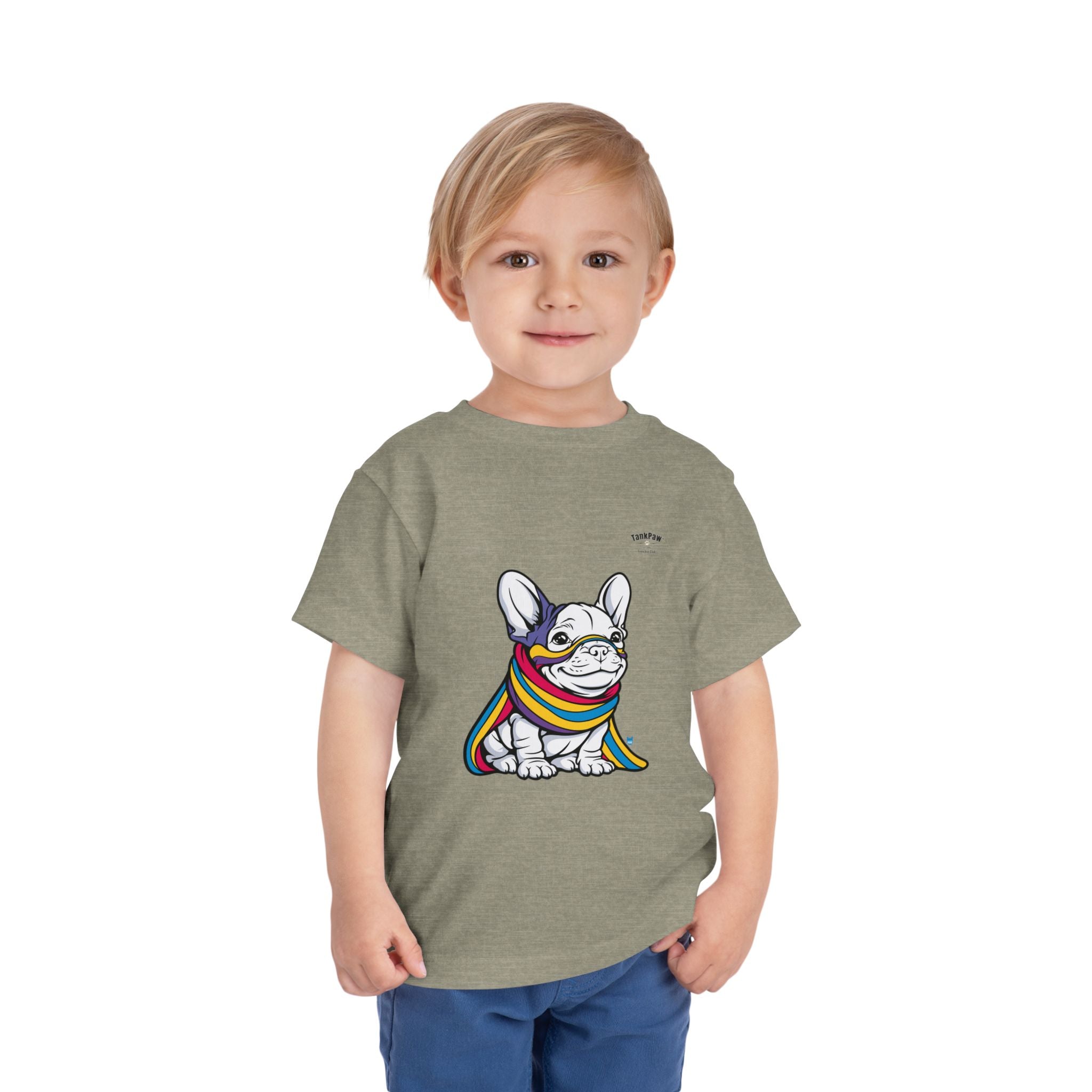 Toddler French Bulldog T-Shirt – Cute Frenchie Graphic Tee for Little Dog Lovers