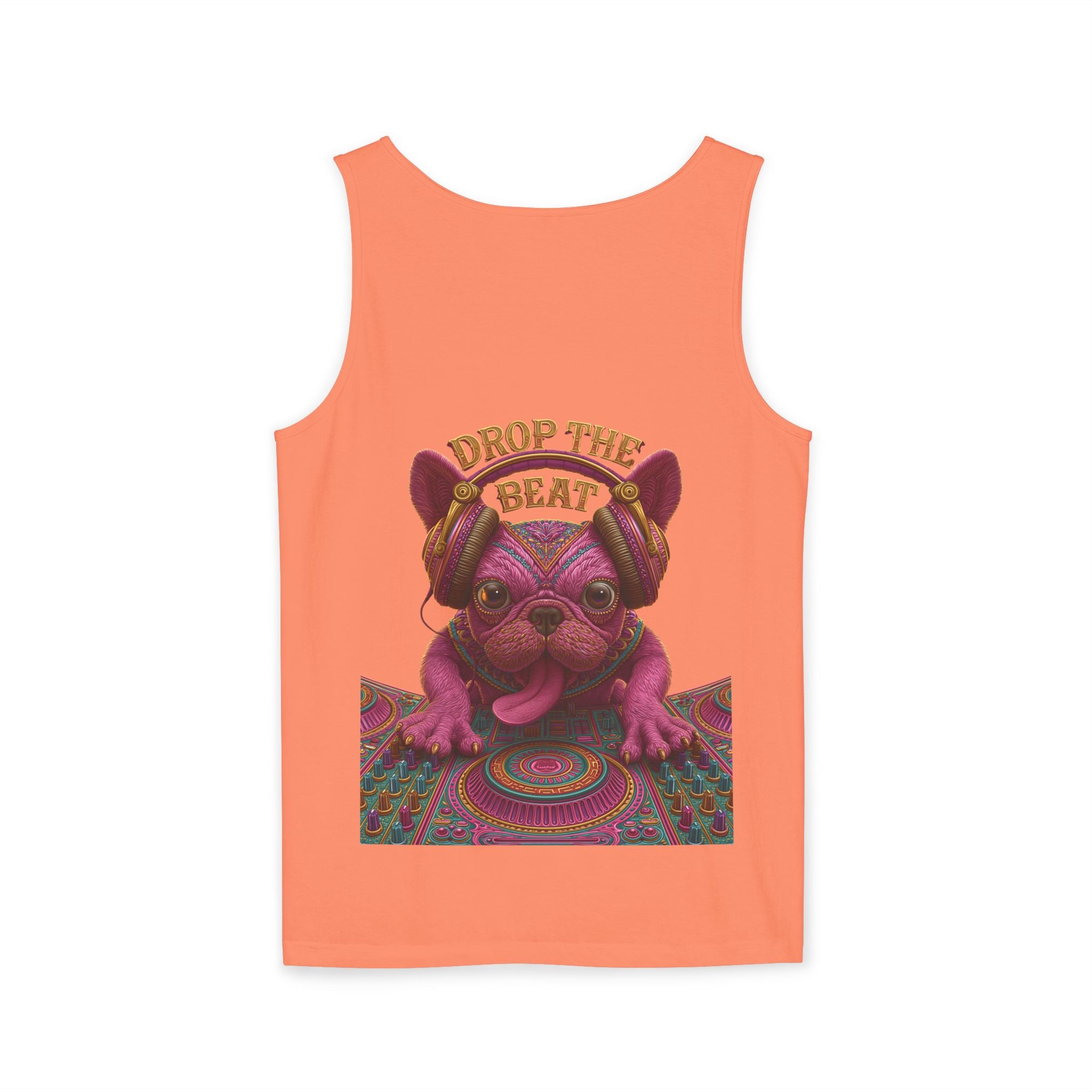 French Bulldog DJ Tank Top – EDM Music Festival Shirt for Dog Lovers | TankPaw™