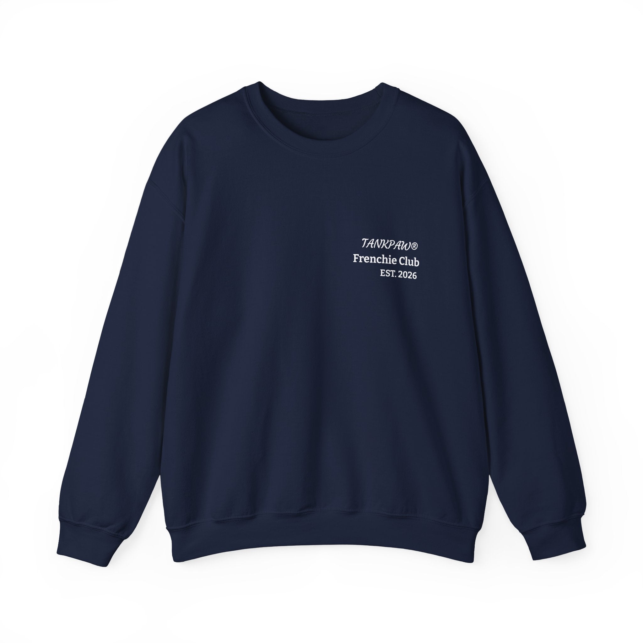 TankPaw® Frenchie Strong Club Premium Sweatshirt – Vintage French Bulldog Crewneck