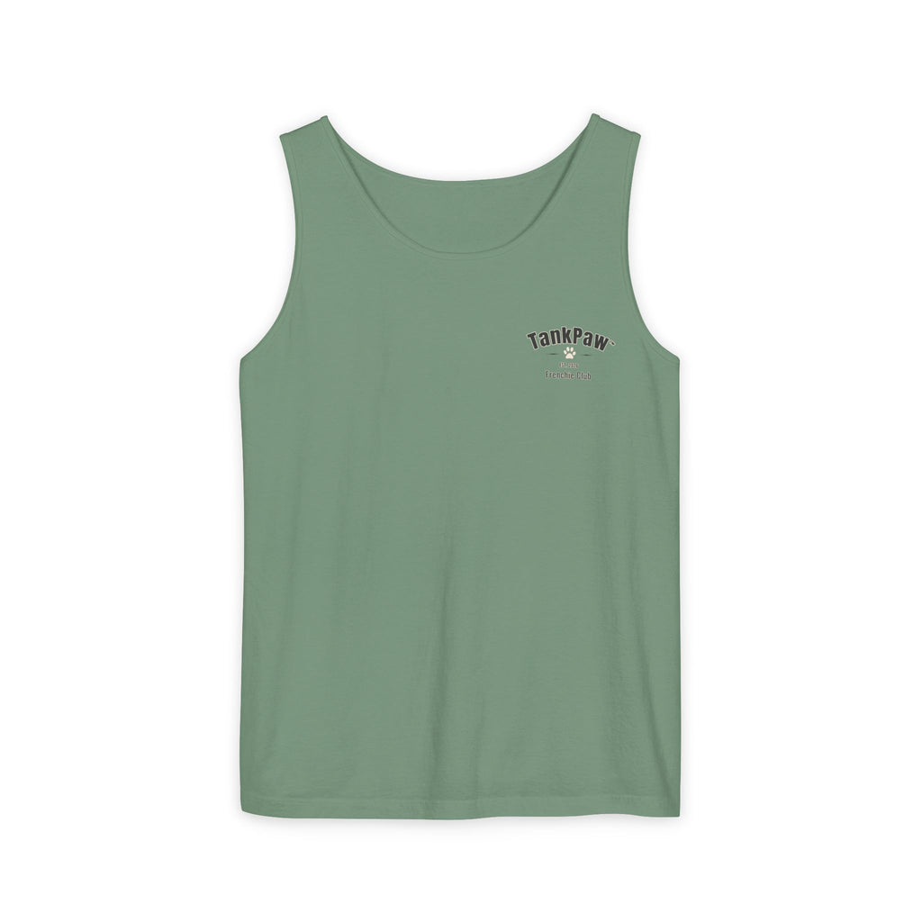 DJ French Bulldog Tank Top – EDM Festival Sleeveless Shirt for Frenchie Lovers