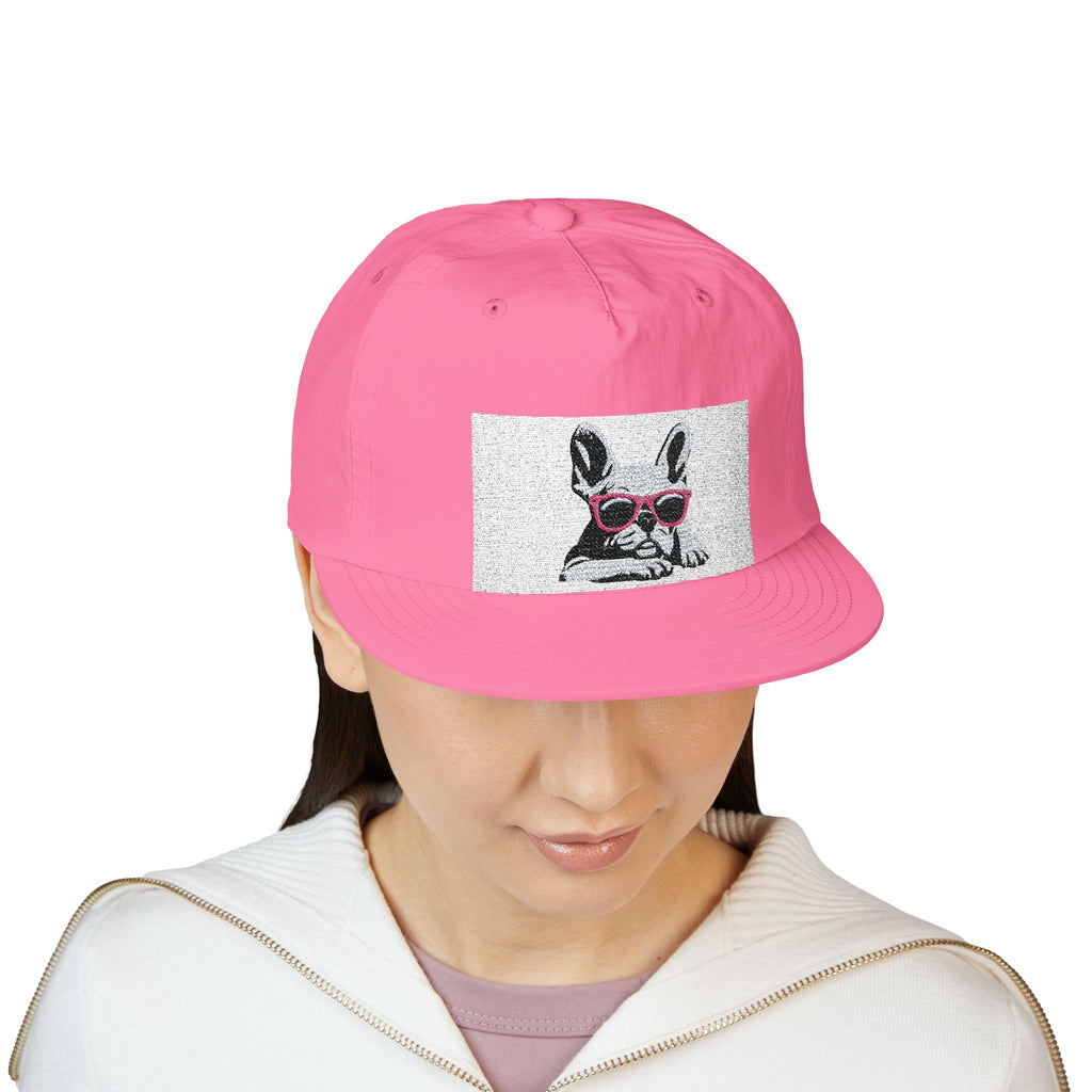 Surf Cap —French Bulldog Mom Hat – Embroidered Baseball Cap for Frenchie Lovers