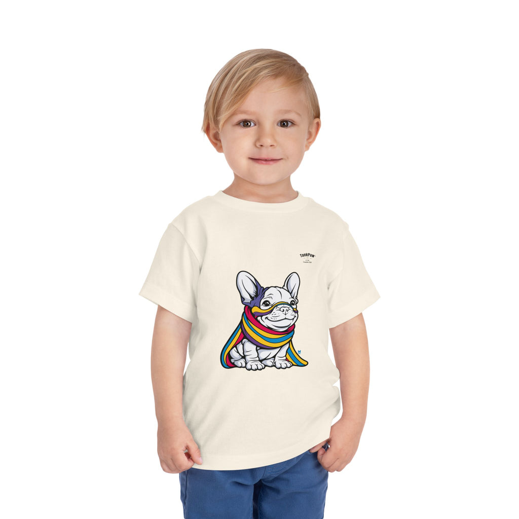Toddler French Bulldog T-Shirt – Cute Frenchie Graphic Tee for Little Dog Lovers