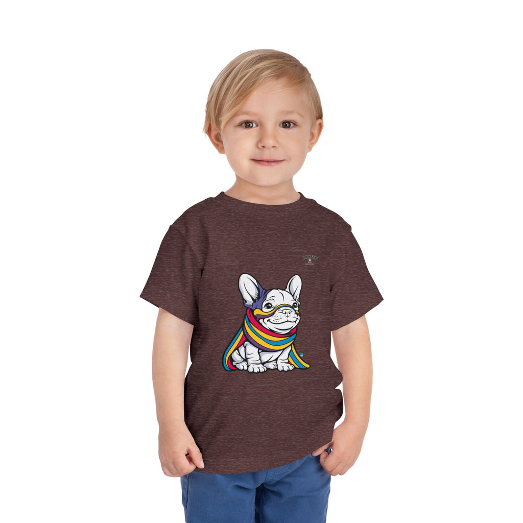 Toddler French Bulldog T-Shirt – Cute Frenchie Graphic Tee for Little Dog Lovers