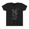 Kids Cute Black French Bulldog Tee – 'TARBUN' Cartoon Pup Youth T-Shirt