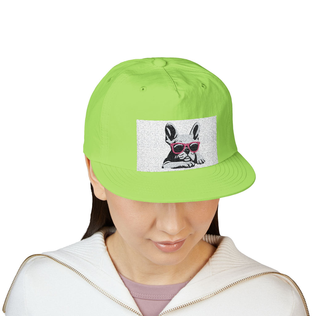 Surf Cap —French Bulldog Mom Hat – Embroidered Baseball Cap for Frenchie Lovers