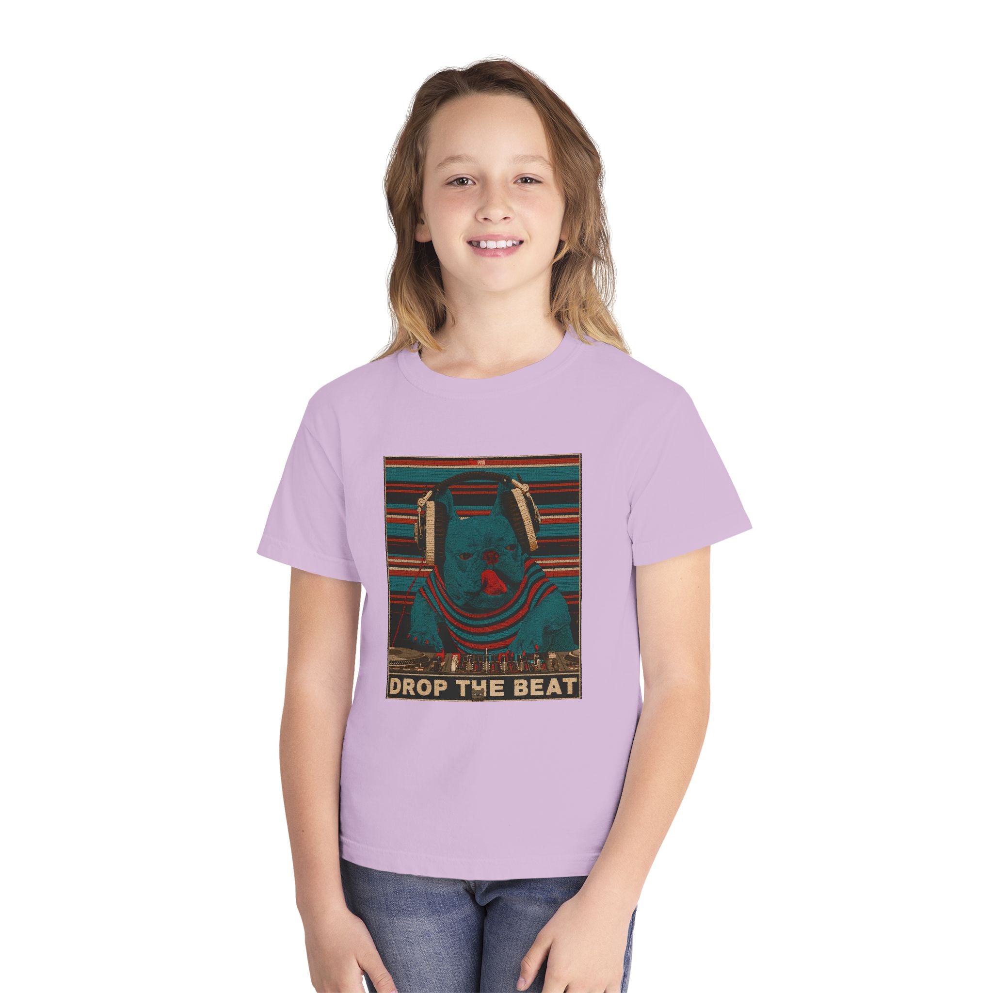 Frenchie Youth T-Shirt – Fun French Bulldog Tee for Boys & Girls