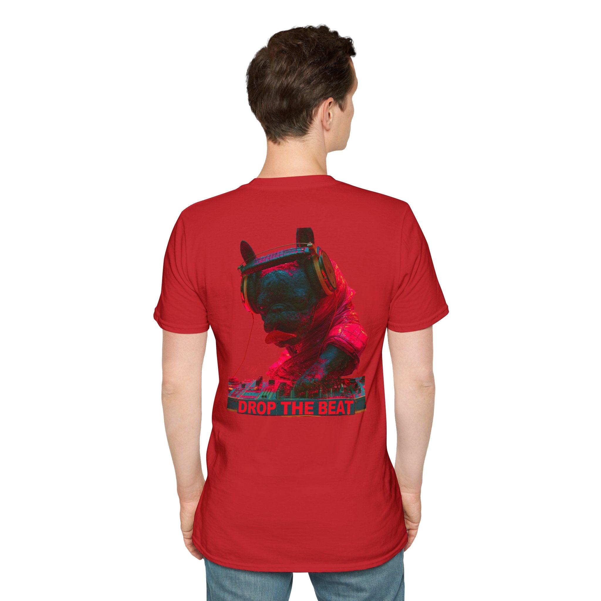 Frenchie Beats T-Shirt – DJ French Bulldog Music Festival Graphic Tee