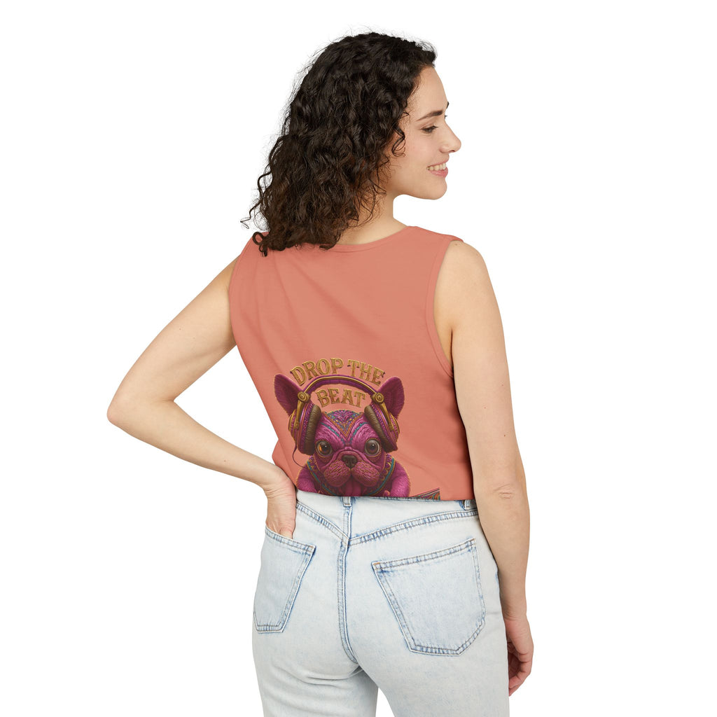 French Bulldog DJ Tank Top – EDM Music Festival Shirt for Dog Lovers | TankPaw™