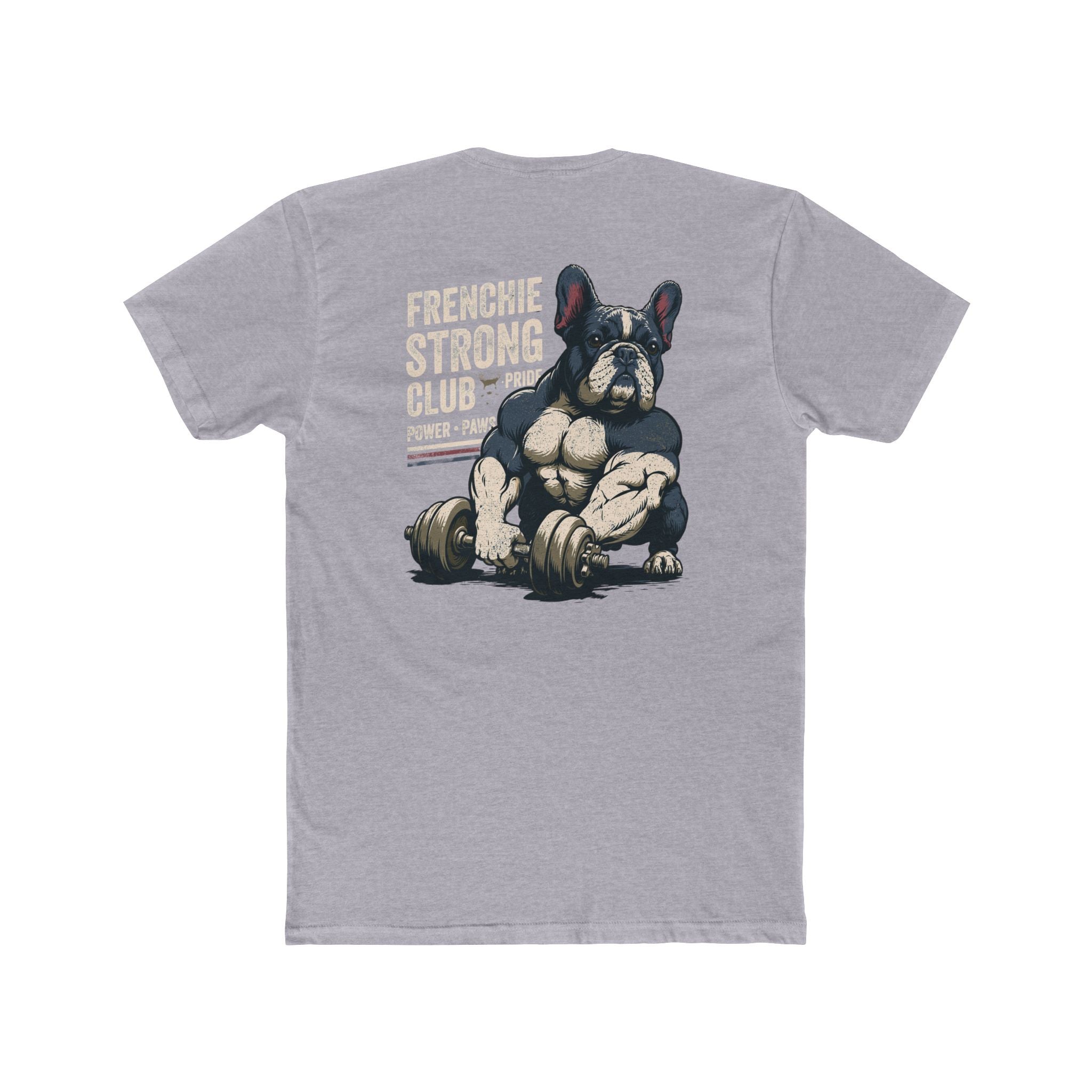 Muscular French Bulldog Graphic T-Shirt | TankPaw™ Gym Collection