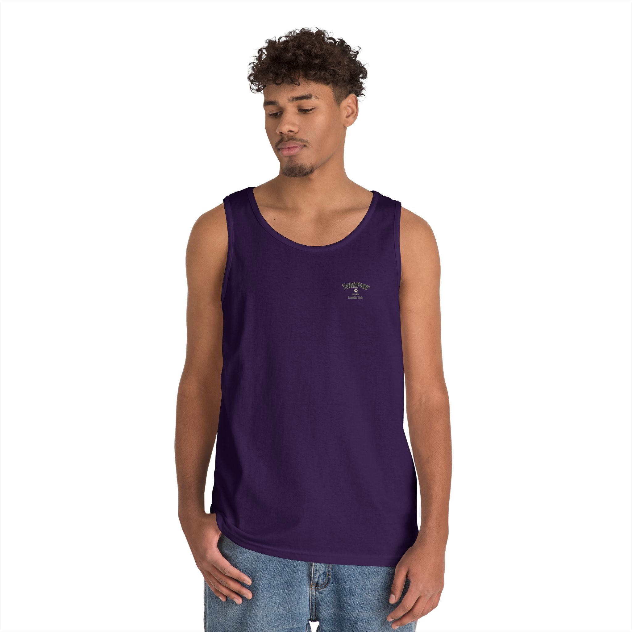 DJ Dog Tank Top - "Drop The Beat" Graphic Music Lover Tank
