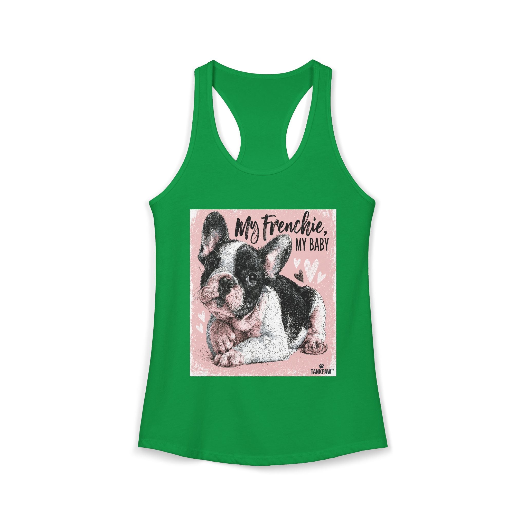 Frenchie Mom Women's Tank Top – French Bulldog Mom Sleeveless Shirt | Cute Dog Lover Gift | TankPawFrenchie Mom