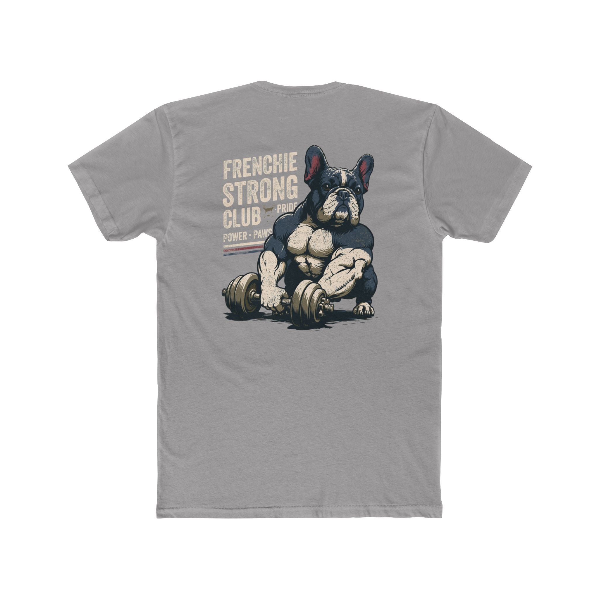 Muscular French Bulldog Graphic T-Shirt | TankPaw™ Gym Collection