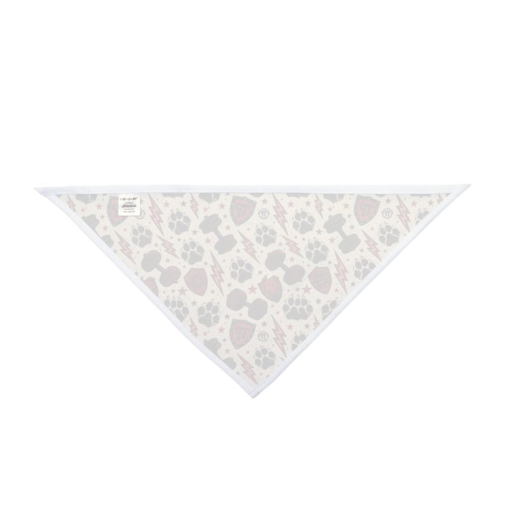TankPaw® Premium Dog Bandana – Stylish Pet Bandana for French Bulldogs & Small Dogs-Punk skull and lightning bolt design