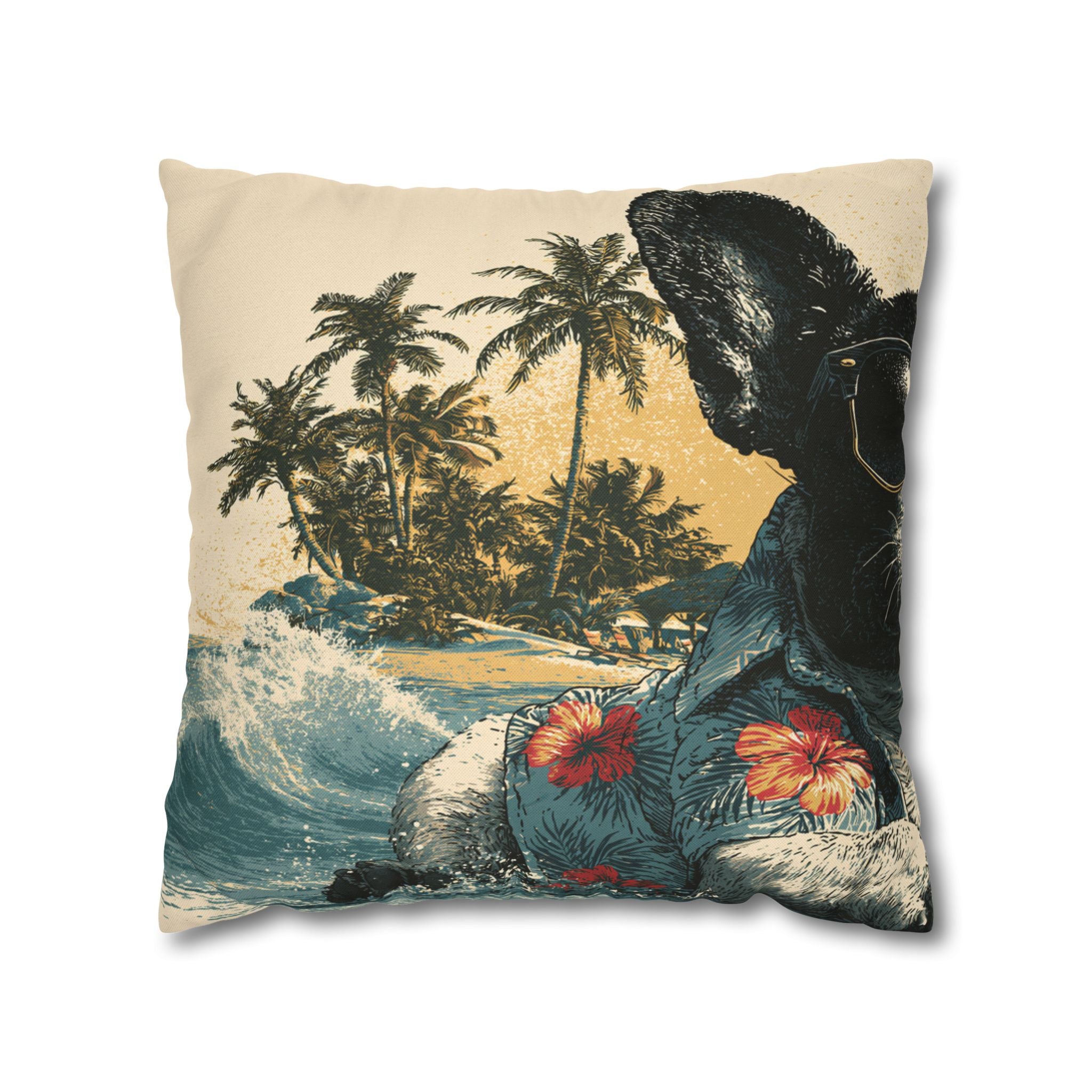French Bulldog Throw Pillow – Cute Frenchie Decorative Cushion for Dog Lovers