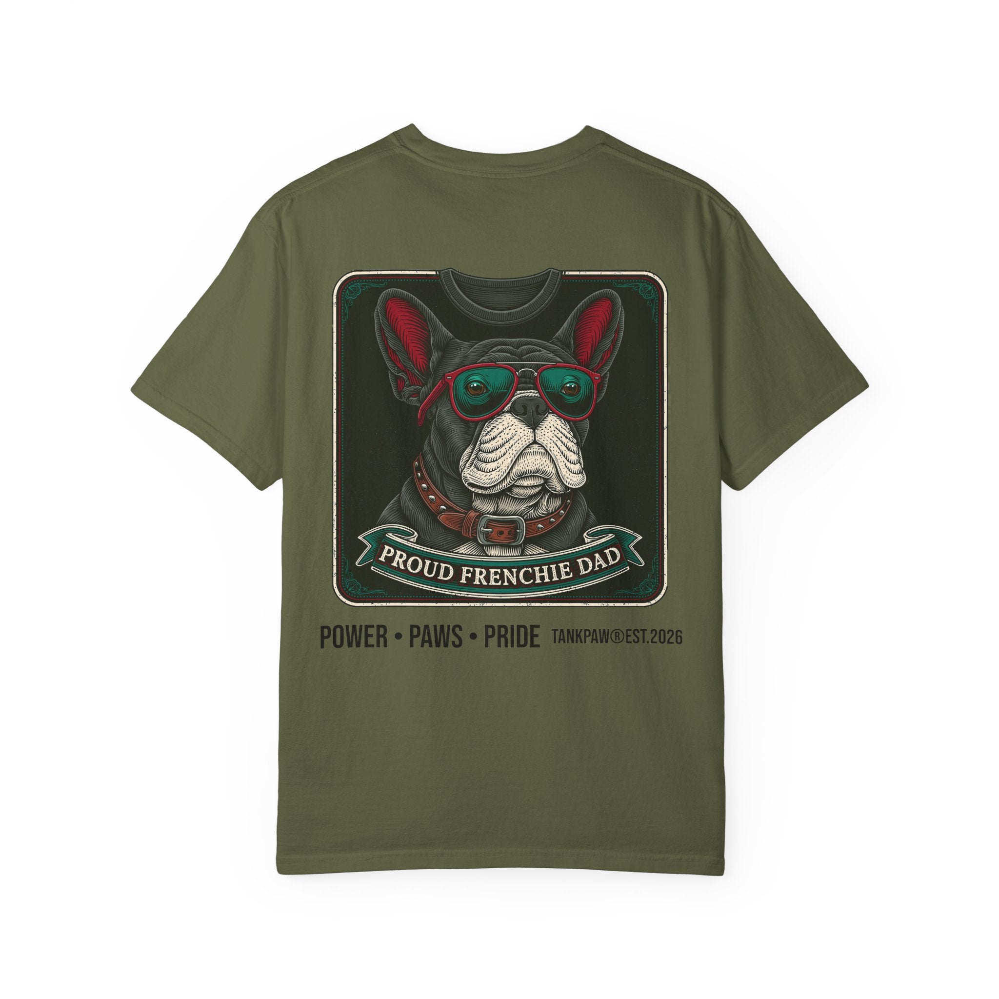 French Bulldog Dad Tee | Premium Graphic Shirt for Proud Frenchie Owners